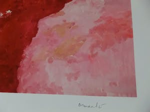 Armando - Kopf: Giclee op katoenpapier. Spetterende kleuren! Nu laatste keer vanaf € 1 ! kopen? Bied vanaf 1!