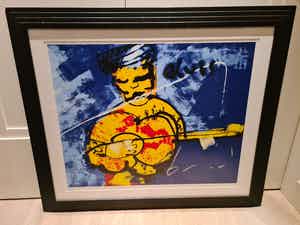 Herman Brood - Elvis - nr 82 van 100 verkocht voor € 400!