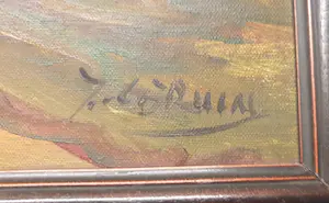 Niet of onleesbaar gesigneerd - Vaas met bloemen kopen? Bied vanaf 1!