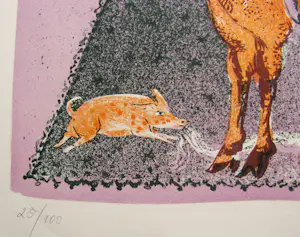 Bele Bachem - " WINTERSCHLAF " 1976 signiert kopen? Bied vanaf 100!