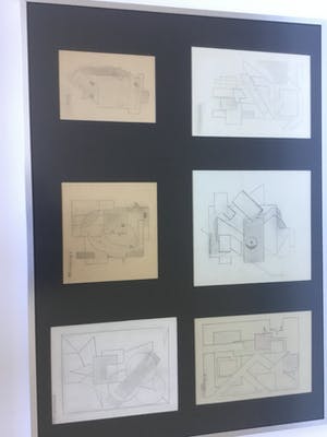 Klaas Boonstra - 6 kubistische tekeningen kopen? Bied vanaf 40!