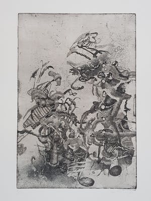 Jan Prins - Prachtige Ets - Gesigneerd in potlood kopen? Bied vanaf 1!