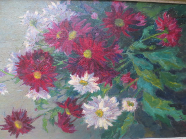 Frans Boers - Bloeiende Asters kopen? Bied vanaf 130!