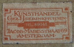 Frans IJserinkhuijsen - Ingelijste ets, “Overtoomse Sluis, Amsterdam” - 1945 kopen? Bied vanaf 35!