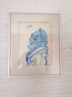 Lucebert - borstbeeld blauw kopen? Bied vanaf 500!
