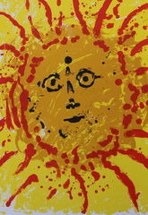 Jef Diederen - Mooi Hoofd kleurenlitho kopen? Bied vanaf 25!