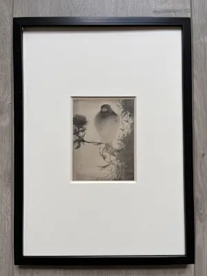 Jan Mankes - Originele Heliogravure Puttertje op Tak 1923 kopen? Bied vanaf 135!