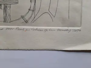 Henny Bal - Ets, Titel, Open plek in het bos. kopen? Bied vanaf 35!