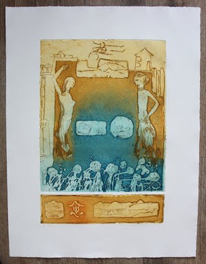 Jan Montyn - serie van 3 etsen: Tan - Chung -Ai - 1998 kopen? Bied vanaf 299!