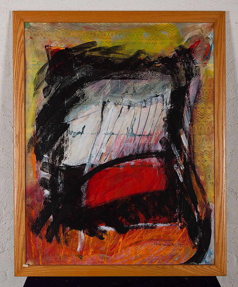 Marianne Rouws - Vlag XX - 1995 - Acrylverf en vernis op doek - Amsterdam kopen? Bied vanaf 20!