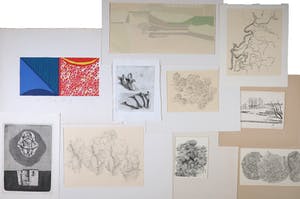 Ada Buitelaar - en vele andere! - Groot lot met 35 werken op papier kopen? Bied vanaf 1!