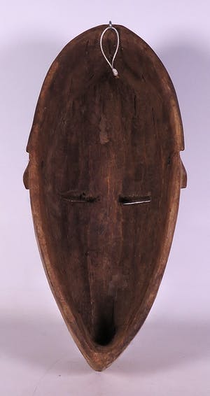 Lwalwa - Masker van hout met vierkante mond kopen? Bied vanaf 1!