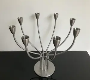 Knut & Marianne Hagberg - ACHT-ARMIGE KANDELAAR kopen? Bied vanaf 45!