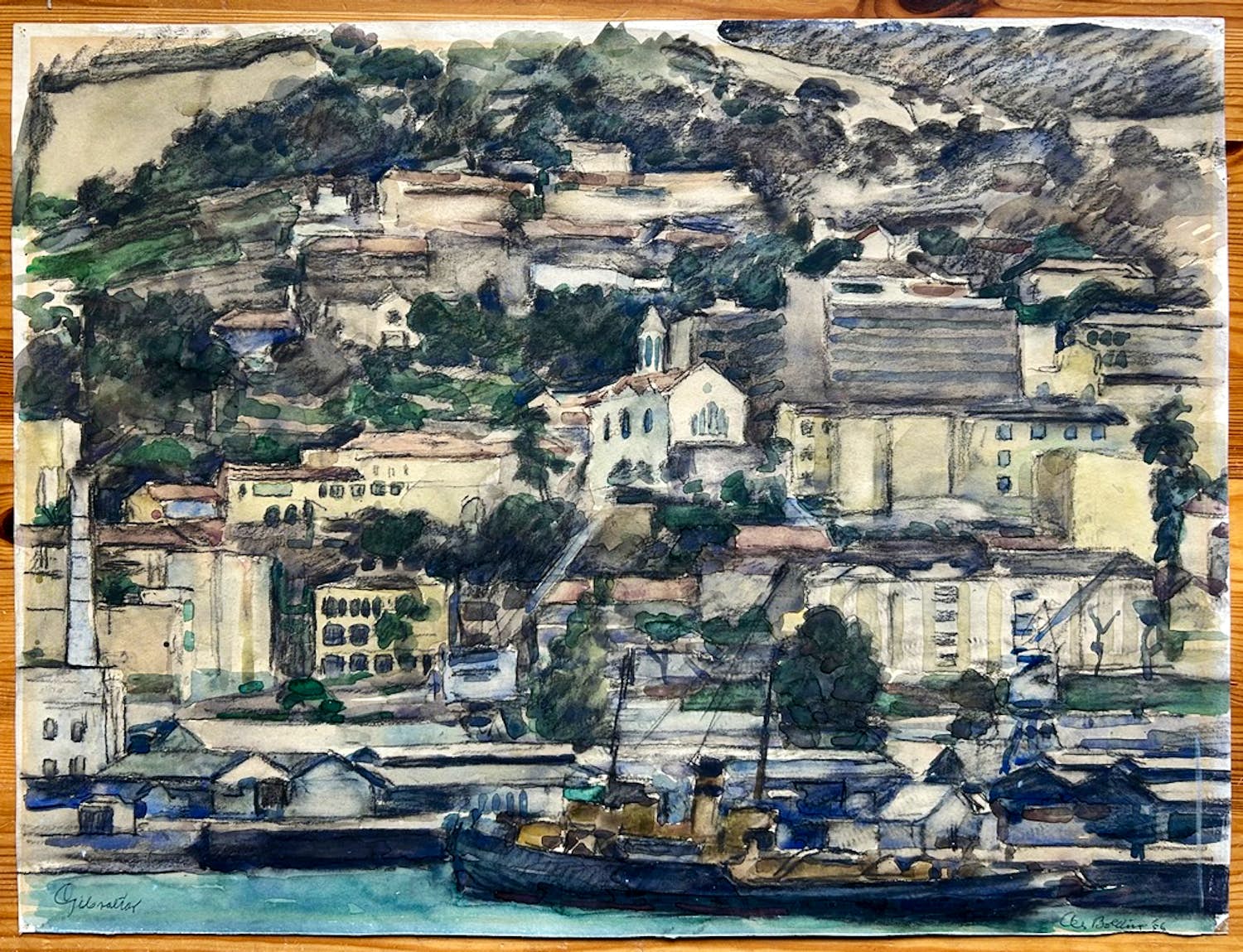 Cees Bolding - Haven Gibraltar verkocht voor € 70!