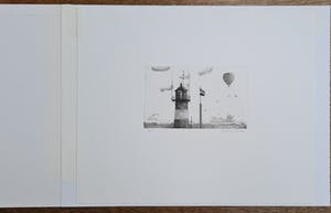 Herman Berserik - 2 etsen: Vuurtoren - Tholen kopen? Bied vanaf 80!