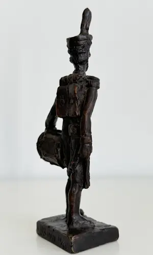 Jean en Marianne Bremers - bronzen sculptuur | 'De tamboer' | 1993 kopen? Bied vanaf 300!