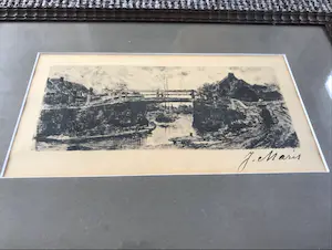 Jacob Maris - Bruggetje bij Loosduinen kopen? Bied vanaf 30!