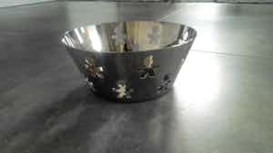 Alessi - Girotondo pierced basket - Medium Schaal - Zilver verkocht voor € 23!