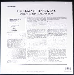 Coleman Hawkins - with the Red Garland Trio kopen? Bied vanaf 15!