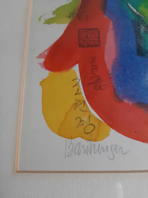 Cees Bantzinger - Aquarel, Z.T kopen? Bied vanaf 40!