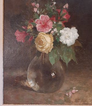 Willem Weissenbruch - Vaas met vrolijk boeket kopen? Bied vanaf 3000!