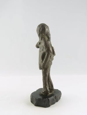 Brons (Onbekend) - Brons en basalt, Scholiere kopen? Bied vanaf 20!
