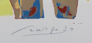 John Lie a Fo - Zeefdruk, Zonder titel kopen? Bied vanaf 1!