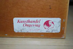 Jan Altink - Het Reitdiep bij Groningen - ingelijste litho - incl. Nunerkes 1970, oplage 400 kopen? Bied vanaf 95!