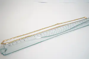 05-  Zo goed als nieuw 18Krt tricolor gouden "valentino" collier - lengte 60cm kopen? Bied vanaf 1850!