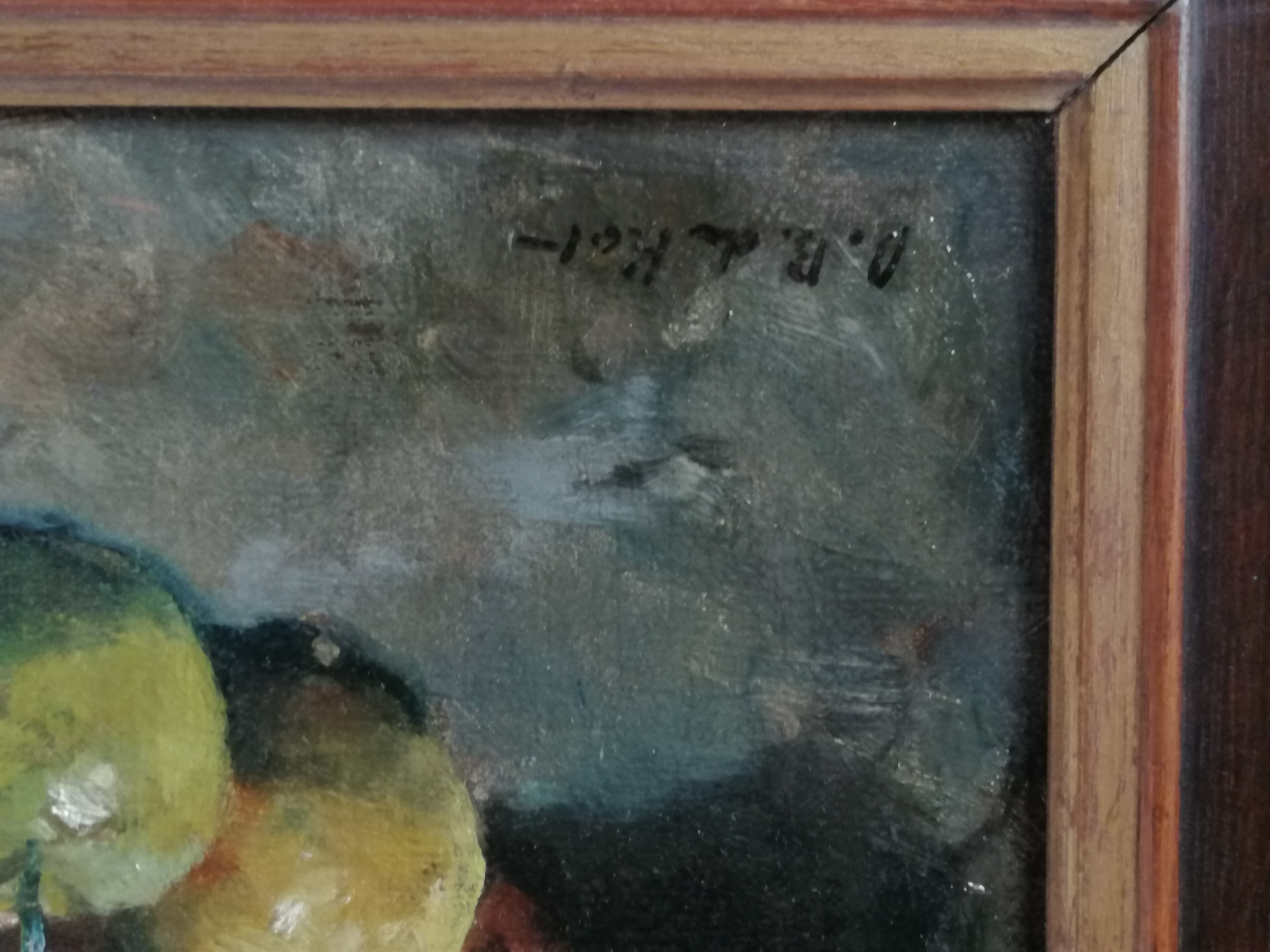 Otto B. de Kat - Stilleven met appels, bruine kan en groene schaal kopen? Bied vanaf 450!