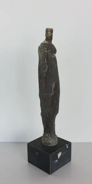 Andre Vranken - Bronzen beeld, Staand figuur / Messina + boek! kopen? Bied vanaf 100!