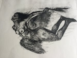 Fathel Neema - Angel of Light | Ets (ingelijst) - kleine oplage IN PRIJS VERLAAGD kopen? Bied vanaf 39!