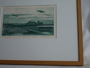 Huub Scheres - Ets , Aankomst in de avond – gesigneerd & ingelijst – 1979 – nr 2 van 10 kopen? Bied vanaf 10!