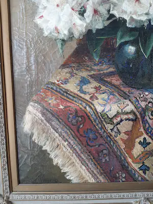 Berend Wolter Weyers - Stilleven vaas met bloemen kopen? Bied vanaf 100!