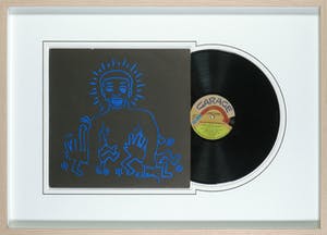 Keith Haring - Album van Larry Levan, The Final Nights of Paradise Pt. 4/5 - Ingelijst kopen? Bied vanaf 1!