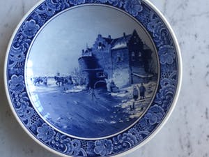 Royal Goedewaagen - 6 Delftsblauwe wandborden kopen? Bied vanaf 10!