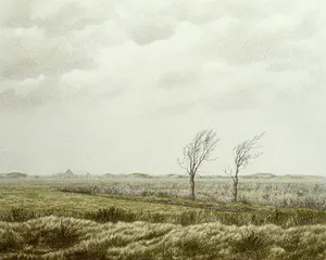 Edgar Fernhout - Herfst, handgesigneerde litho kopen? Bied vanaf 75!