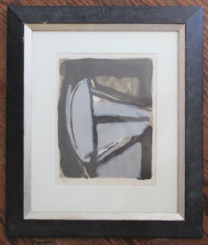 Bram van Velde - Abstracte compositie kopen? Bied vanaf 250!