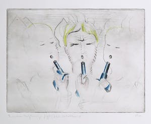 Rinke Nijburg - Handbewerkte ets, Het slotakkoord kopen? Bied vanaf 1!