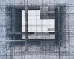 Paul van Gils - Geometrisch abstracte compositie, ets kaufen? Bieten Sie von 60!
