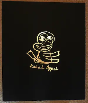 Karel Appel - zeefdruk: the face of Appel kopen? Bied vanaf 150!