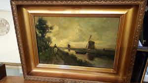 Willem Rip - Ruiter langs jaagpad verkocht voor € 225!