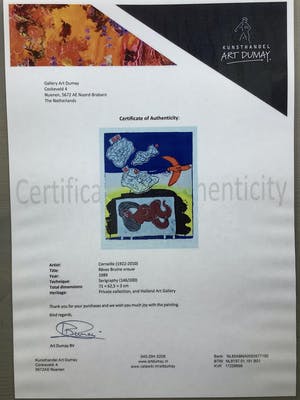 Corneille - Six Reives peints (Bruine vrouw) kopen? Bied vanaf 175!