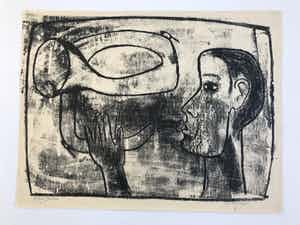 Klaas Gubbels - Man met Trompet verkocht voor € 200!