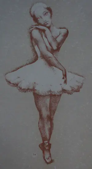 John Raedecker - litho: balletdanseres - 1947 kaufen? Bieten Sie von 50!