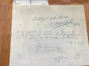 Albert Van Hecke - schilderij getiteld : Lichtspel op de Schelde kopen? Bied vanaf 100!