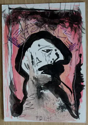 Pieter Drift - Gemengde techniek: 4 kaarten kopen? Bied vanaf 49!