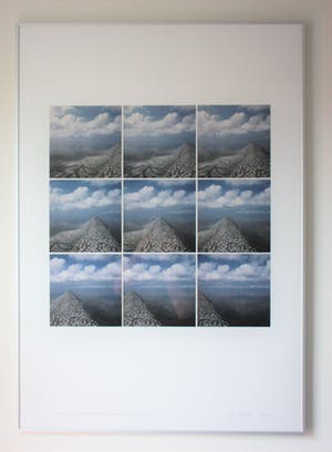 Ger Dekkers - "Breakwater of basalt with cloudbanks near Westhoek" kopen? Bied vanaf 200!