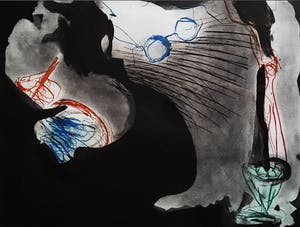 Ger Lataster - Compositie met bril kopen? Bied vanaf 70!