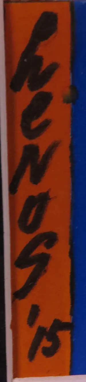 Pim Lenos - Gemengde techniek op papier, Zonder titel - Ingelijst kopen? Bied vanaf 1!